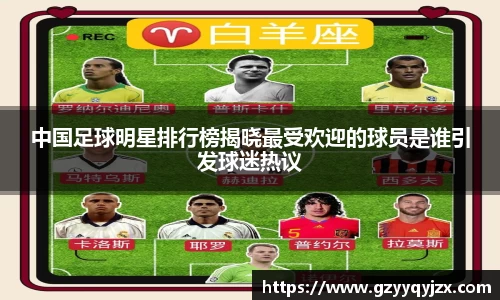 中国足球明星排行榜揭晓最受欢迎的球员是谁引发球迷热议